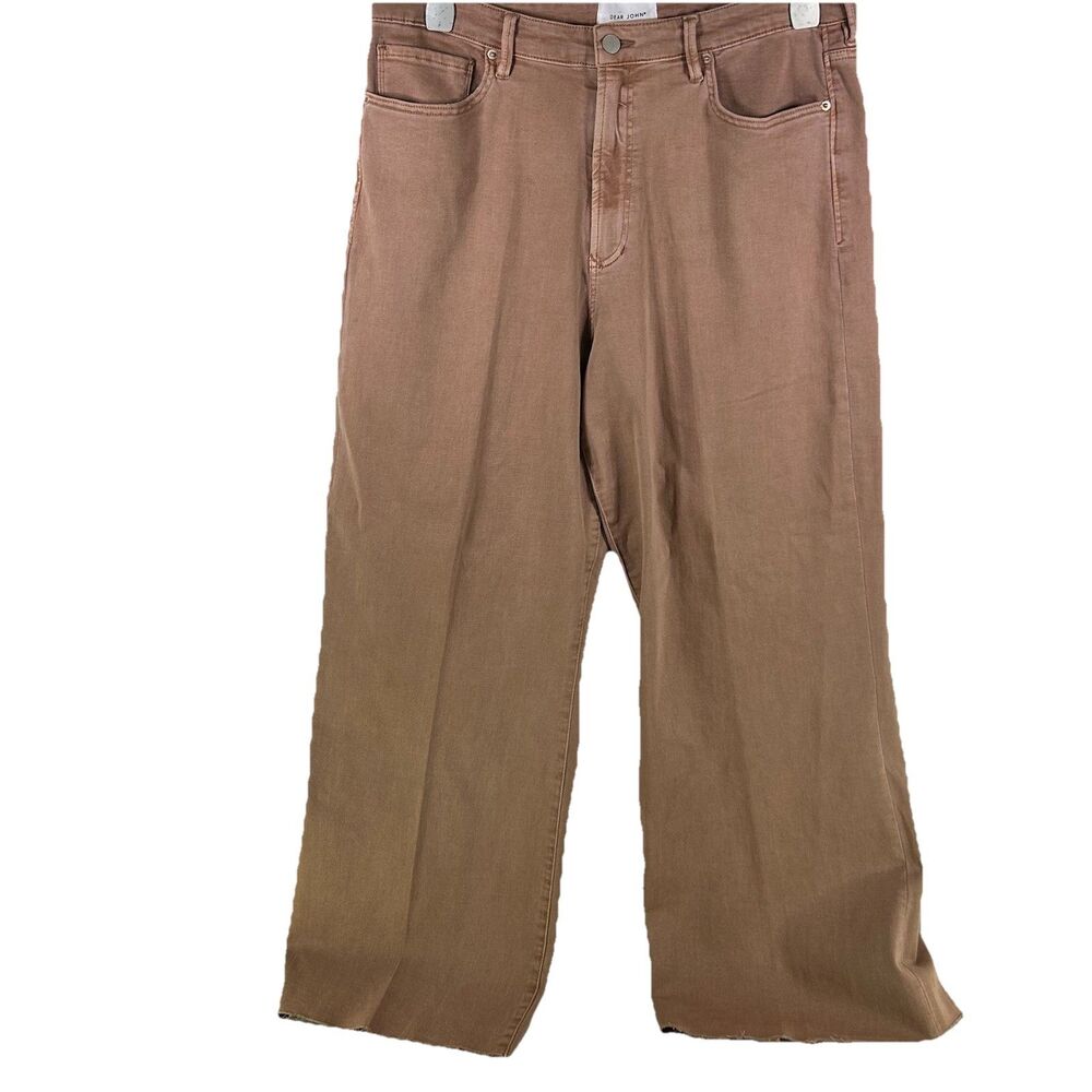 DEAR JOHN Fiona Wide Leg Jean Italian Clay Super High Rise Women‎ Size 33